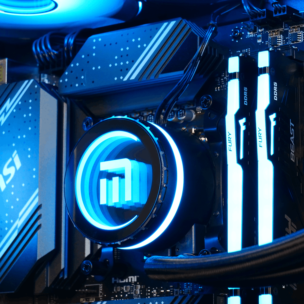 Cybertek AQUARIUS - i7-14700KF/5070-Ti/32Go/2To (PCG-10603075) - Achat / Vente PC Fixe sur Cybertek.fr - 2