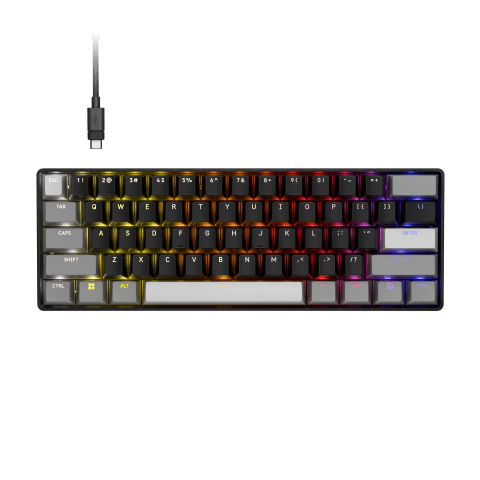 Corsair Clipper Pro Mini 60 - Clavier PC Corsair - Cybertek.fr - 1