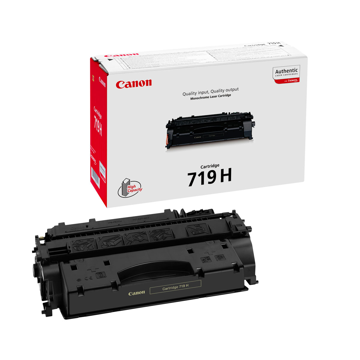 Toner Noir CRG 719 H 6400p - 3480B002 pour imprimante Laser Canon - 0