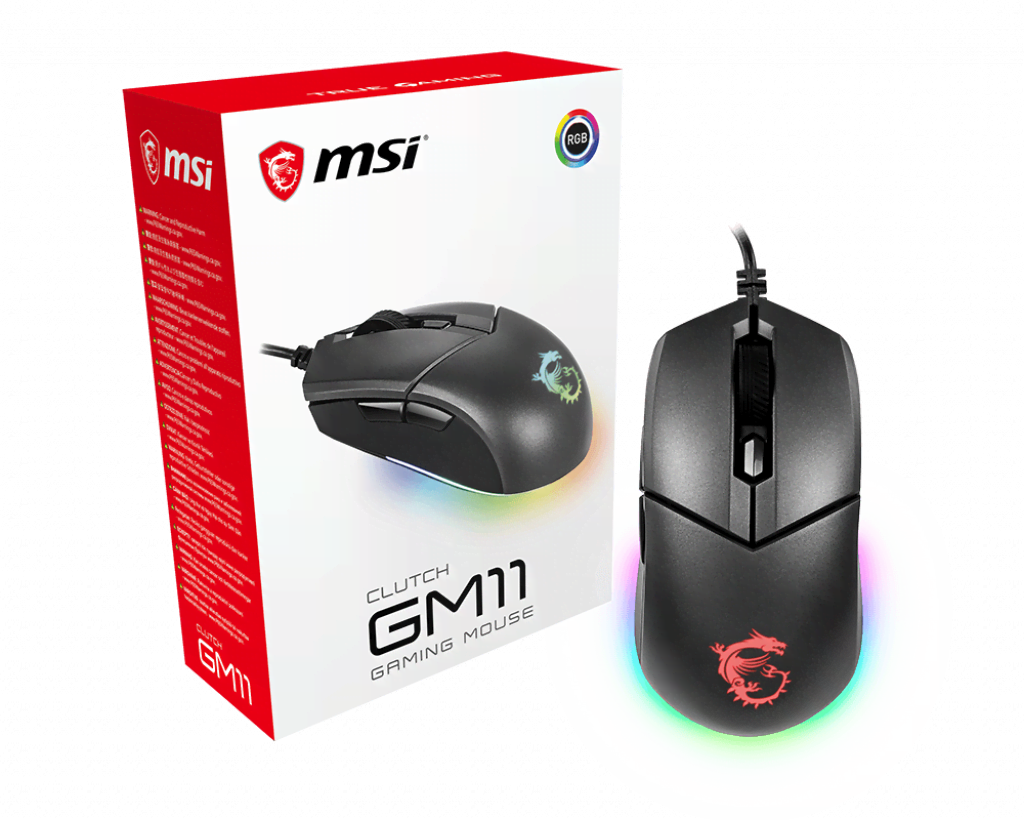 MSI Clutch GM11 - Souris PC MSI - Cybertek.fr - 2