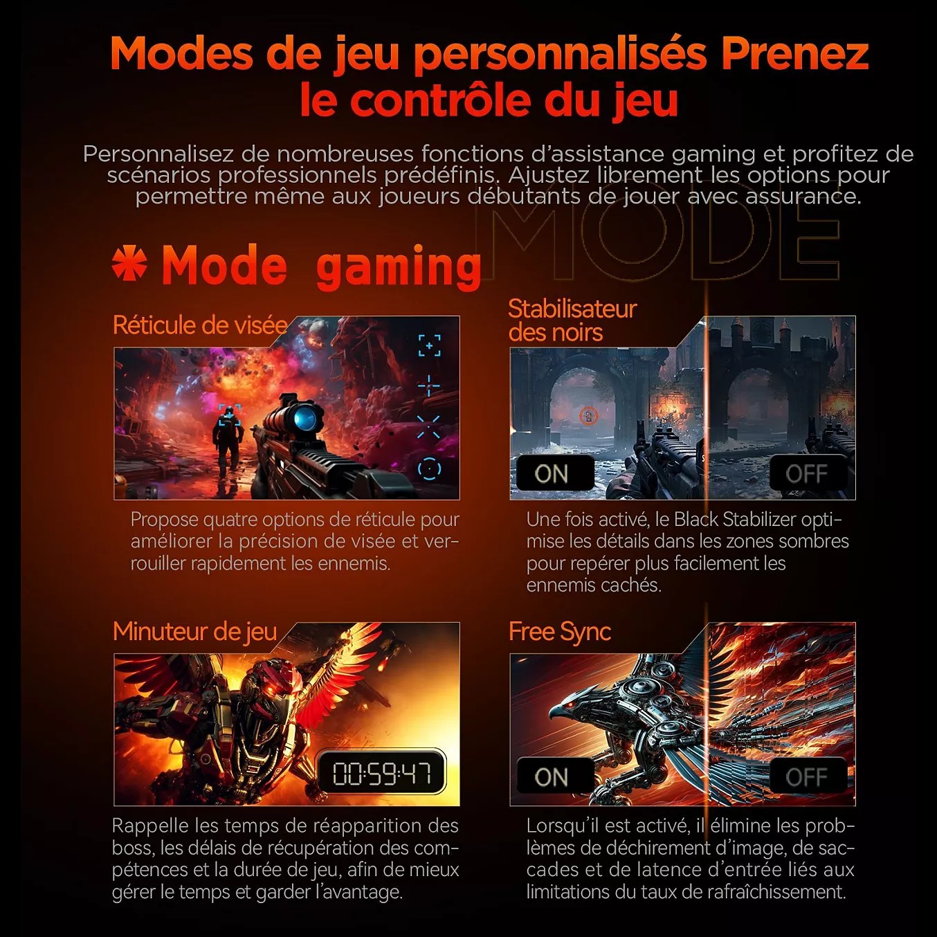 HKC 27 pouces  G27H7P - Ecran PC HKC - Cybertek.fr - 13