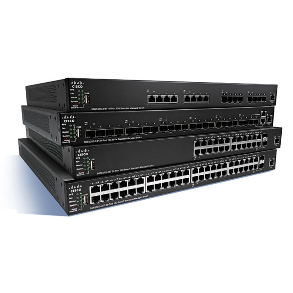 Switch Cisco 22 p. 10/100/1000 + 2xCombo + 2xSFP+ -SG350X-24P - 0
