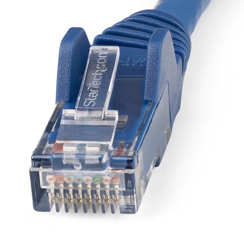 Câble Réseau Cat.6 UTP Bleu LSZH - 1m - Connectique réseau - 1