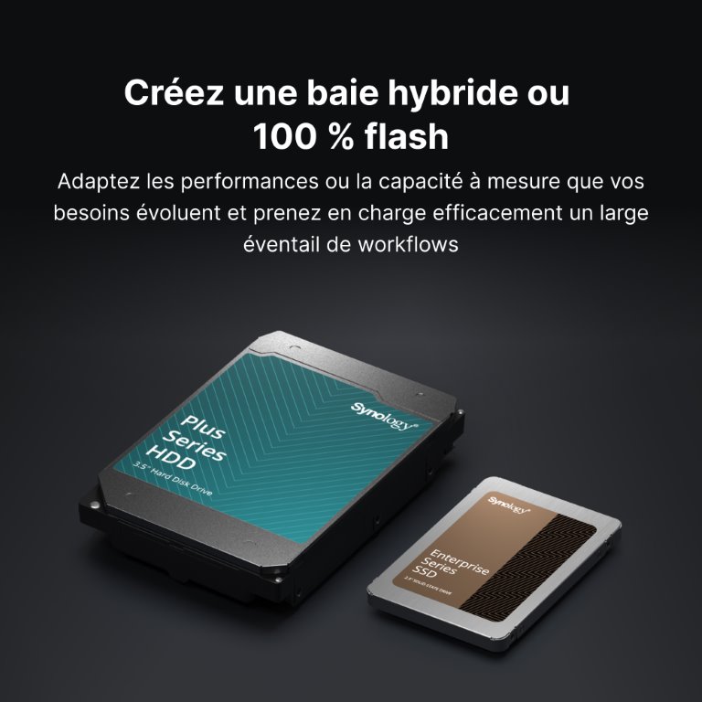 Synology DS1525+ - 5 baies - Serveur NAS Synology - Cybertek.fr - 12