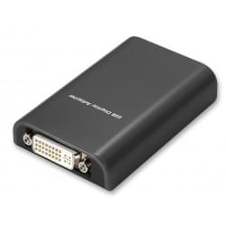 Adaptateur USB2.0 vers DVI,VGA Carte video USB - Connectique PC - 0