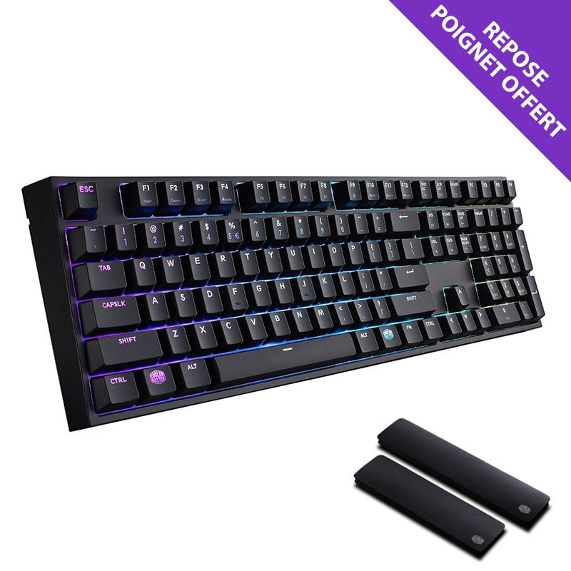 Cooler Master MasterKeys PRO L RGB MX RED - Clavier PC - 0
