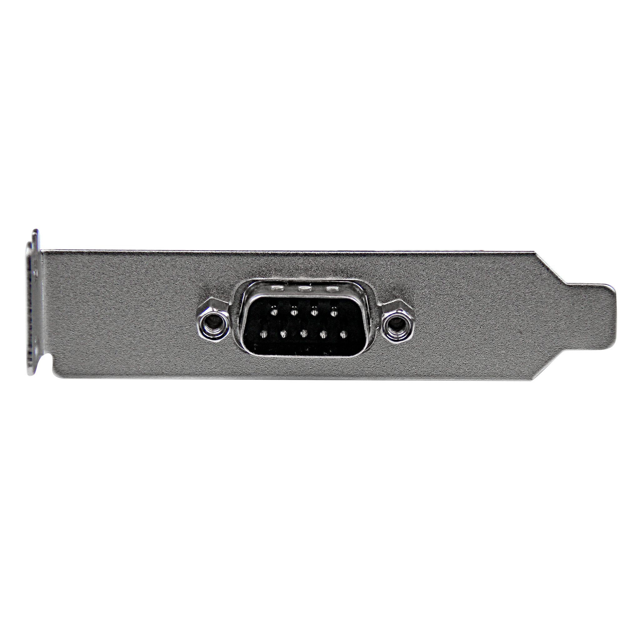 DB9 Male avec plaque support vers IDC 10 Femelle  - Connectique PC - 1