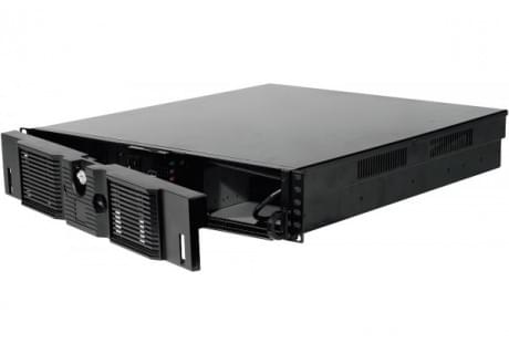 Cybertek Chassis 19"/2U/mATX/ATX/Rackable/550mm/LP Noir - Boîtier PC - 0