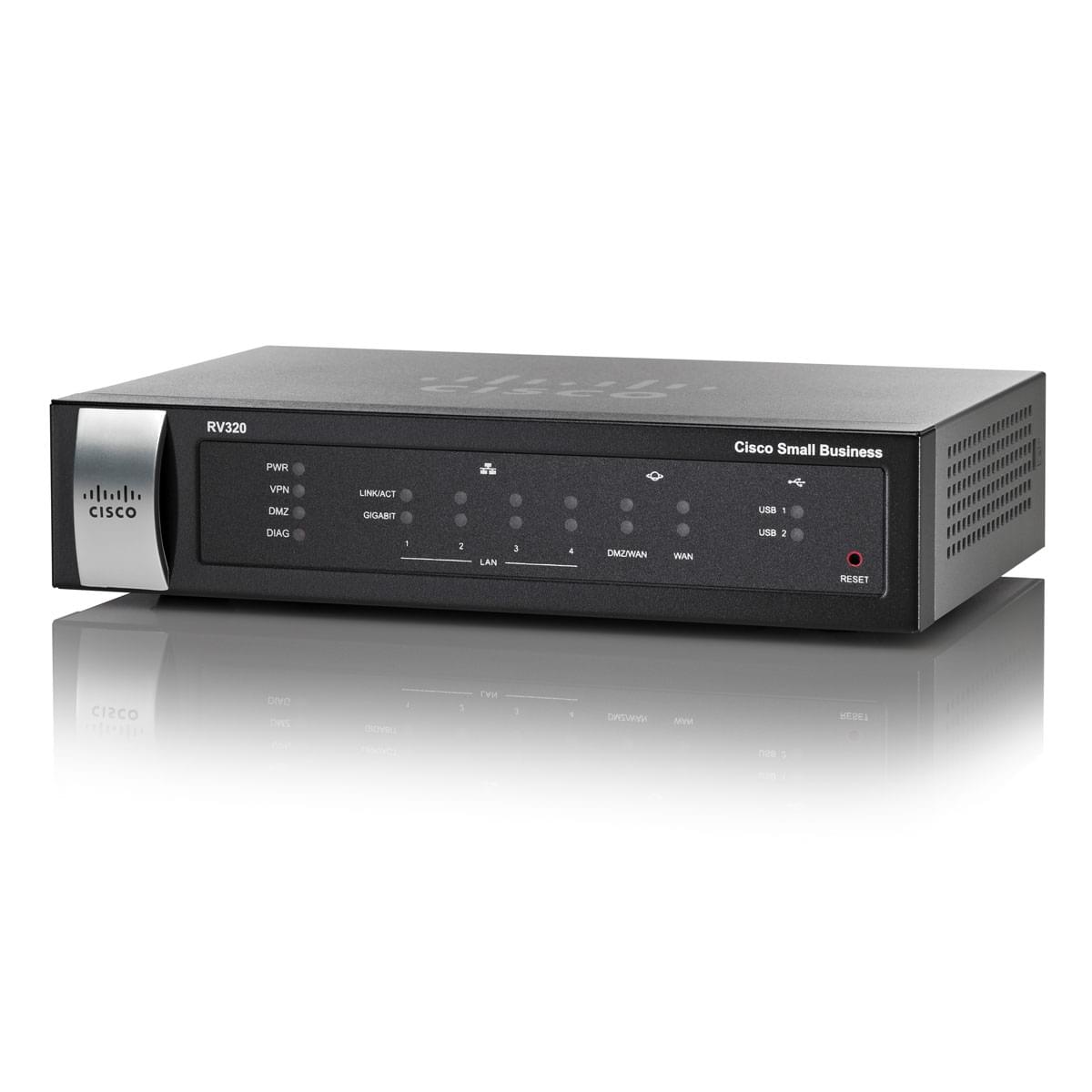 Cisco RV320 Dual WAN Router 4 Ports Gigabit - Routeur Cisco - 0