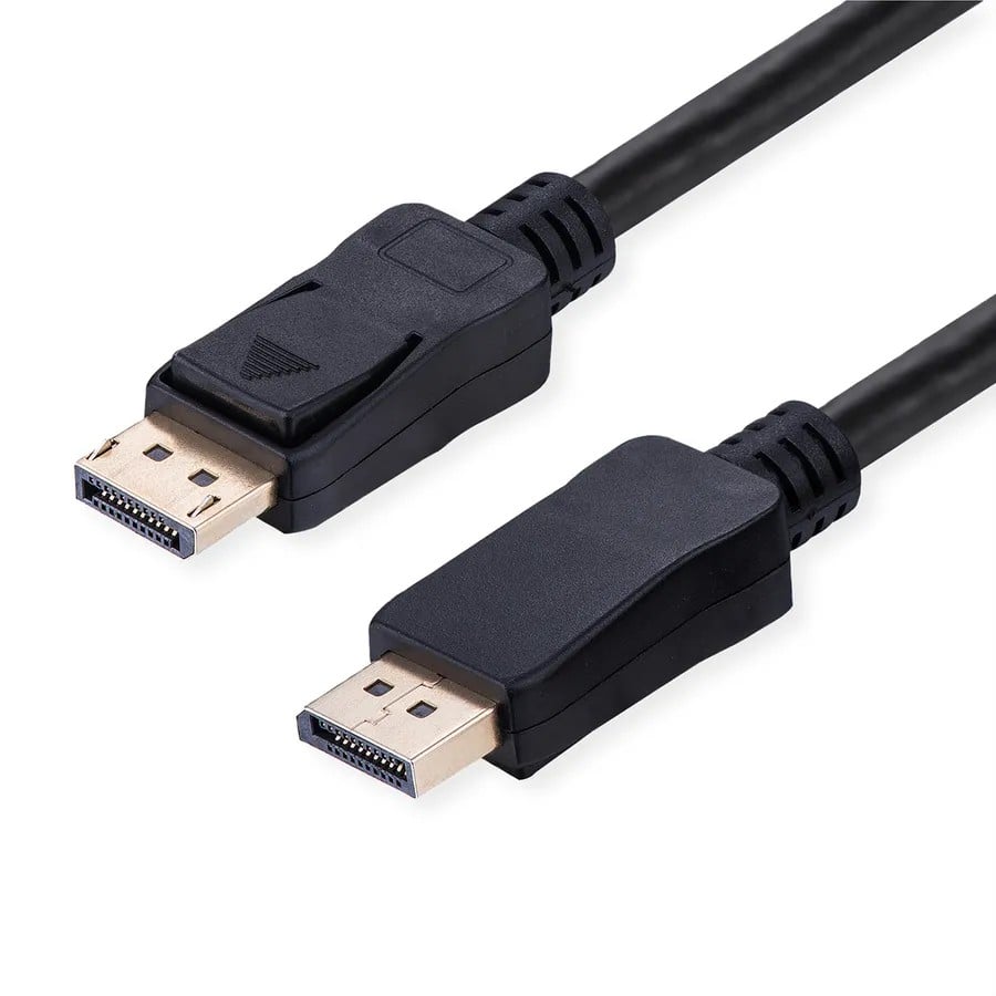 Câble DisplayPort v2.1, 10K, DP M - DP M, noir, 5  - 0