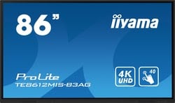 Affichage collaboratif Iiyama ProLite TE8612MIS-B3AG - 86" 4K Tactile Android RJ45 USB-C Cybertek