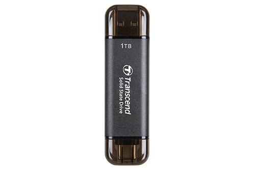 Transcend ESD310C USB Type C/A 1To (TS1TESD310C) - Achat / Vente Disque SSD externe sur Cybertek.fr - 0