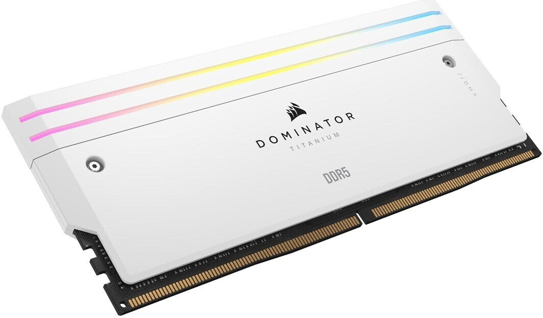 Corsair Dominator Titanium RGB 64Go (2x32Go) DDR5 6400MHz - Mémoire PC Corsair sur Cybertek.fr - 2
