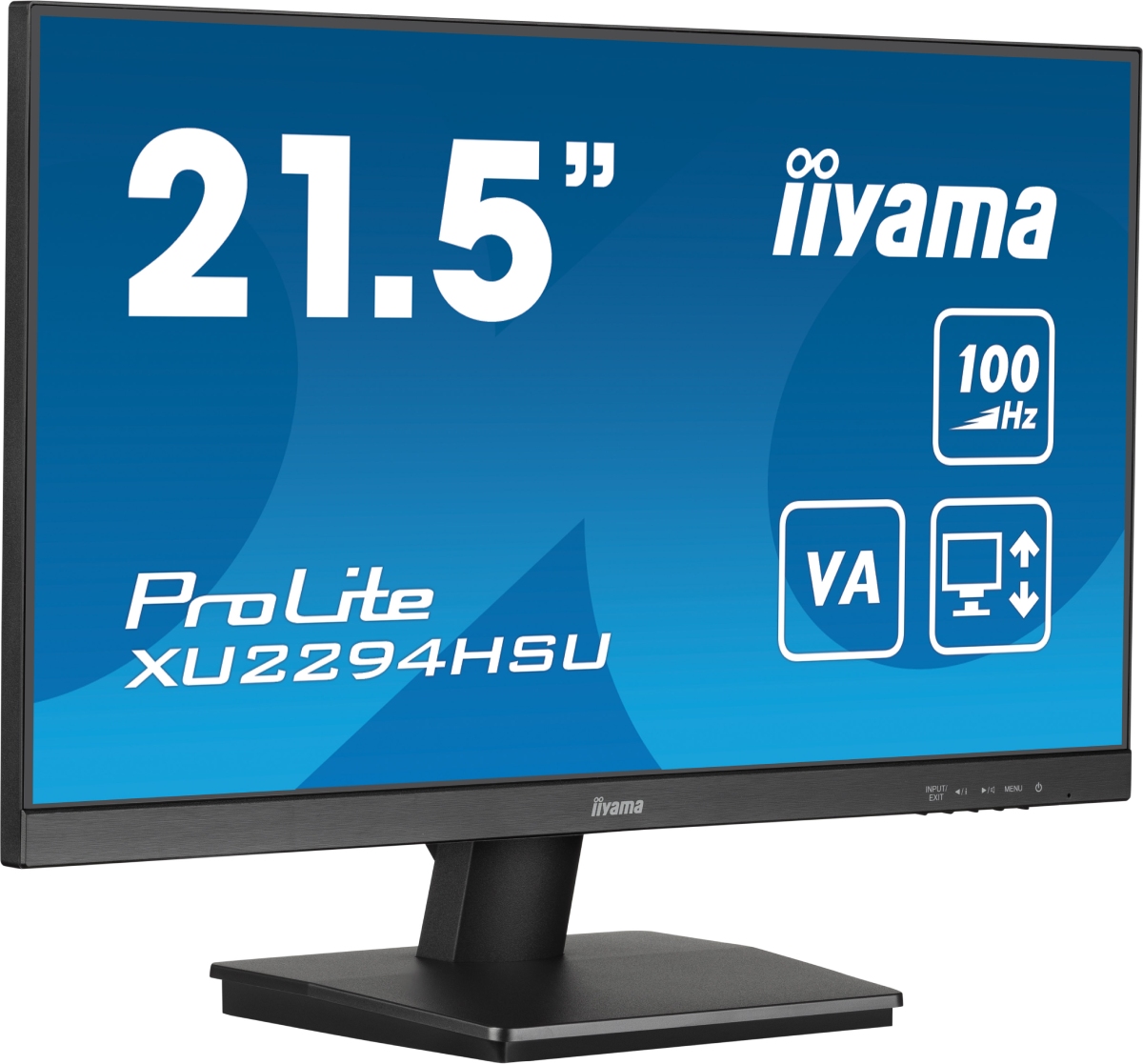 Iiyama 22 pouces  XU2294HSU-B6 - Ecran PC Iiyama - Cybertek.fr - 1