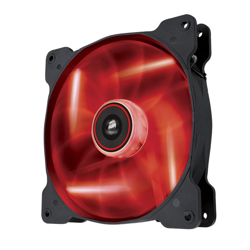 Corsair AF140-LED RED Single Pack - Ventilateur boîtier Corsair - 0