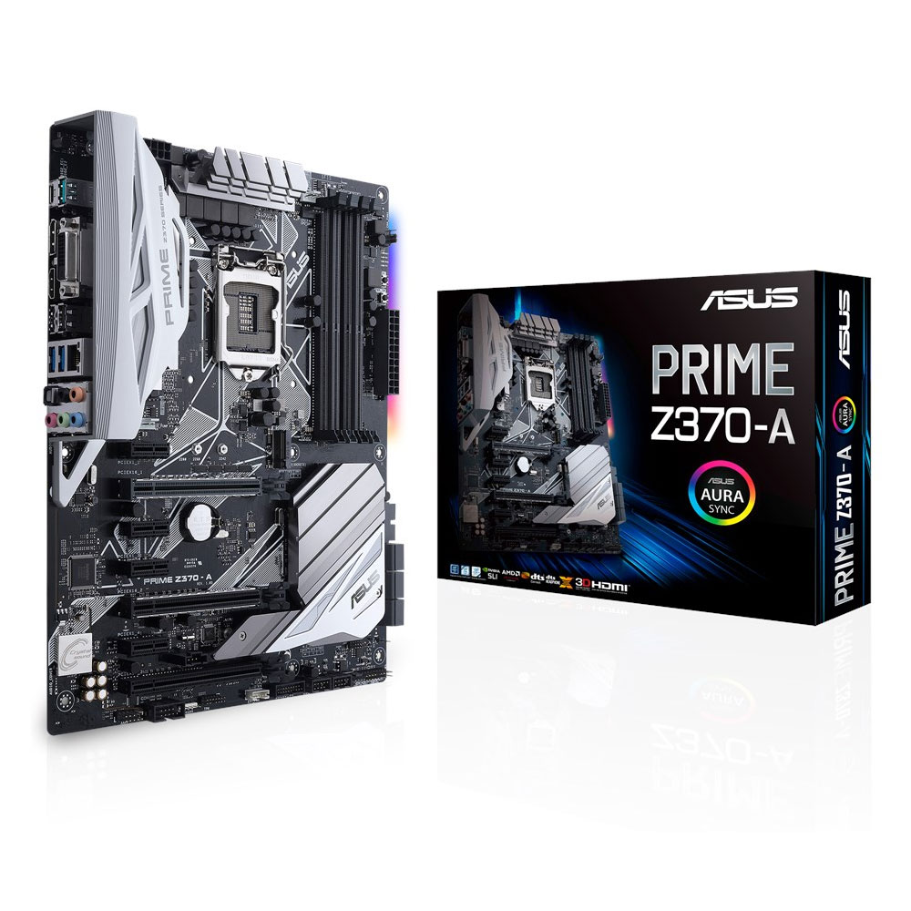 Asus PRIME Z370-A ATX  - Carte mère Asus - Cybertek.fr - 0