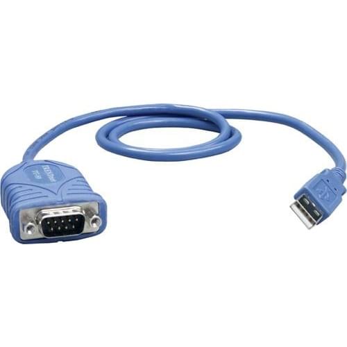 Câble TU-S9  DB9 mâle - USB - Connectique PC - Cybertek.fr - 0