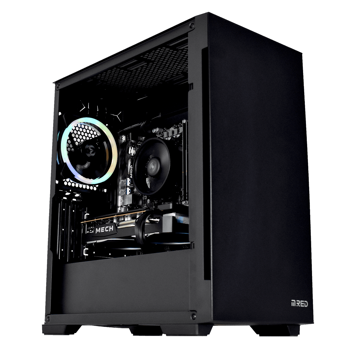 Cybertek Firestarter - R5 3600/16Go/500Go/RX 6600 (0223) - Achat / Vente PC Fixe sur Cybertek.fr - 0