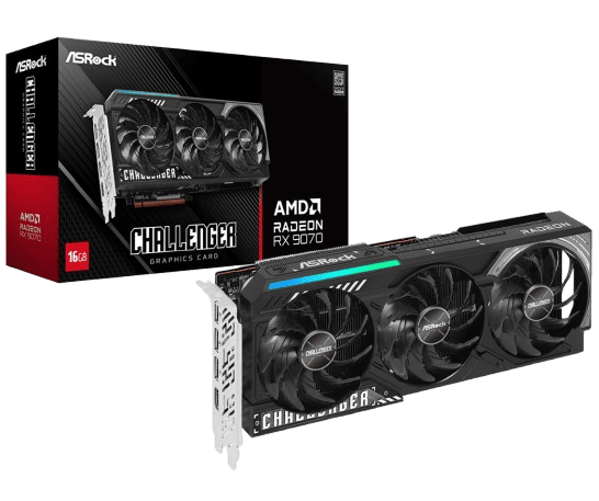 Carte graphique ASRock RX9070 CL 16G Cybertek