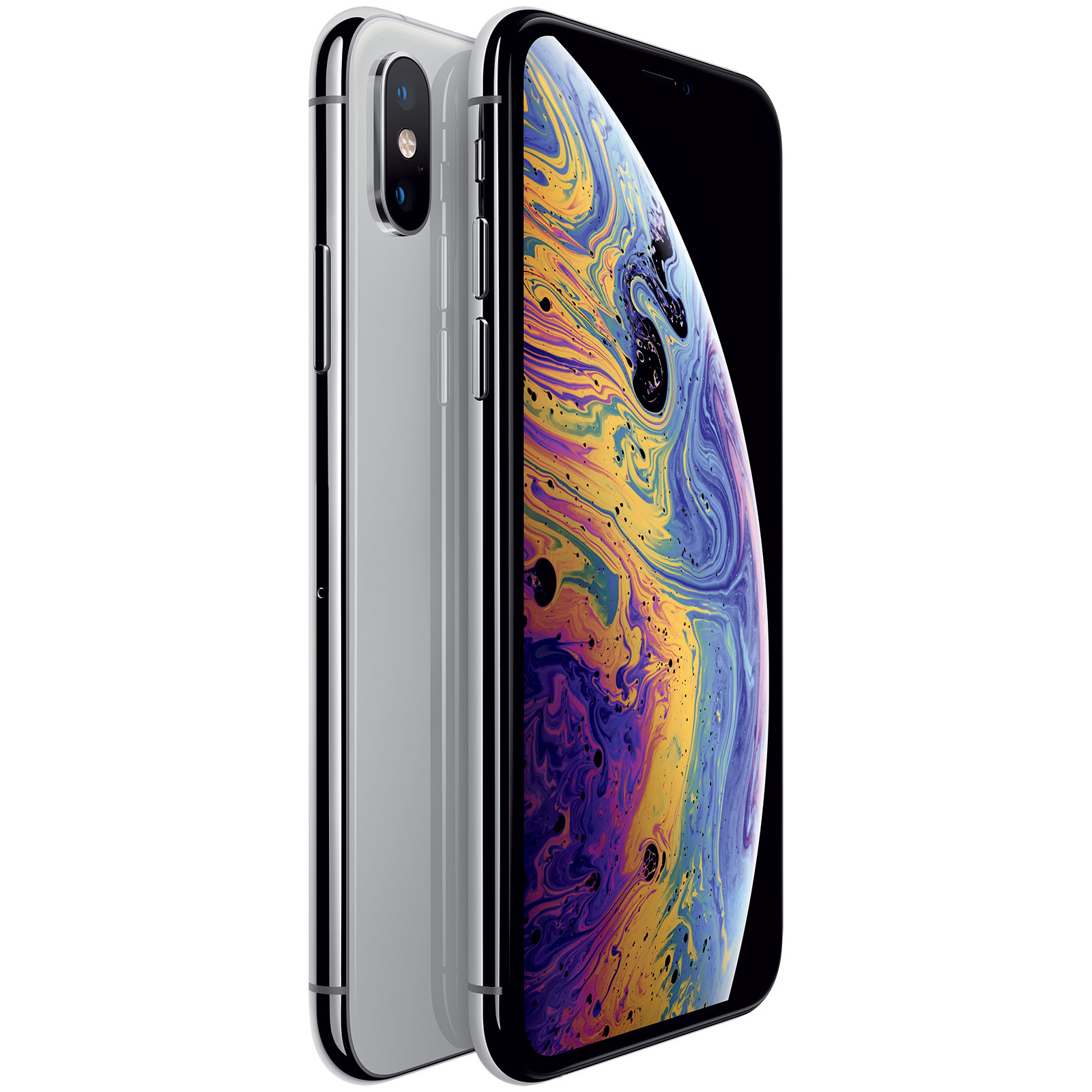 Apple iPhone XS 64Go Argent Téléphonie Apple Cybertek.fr