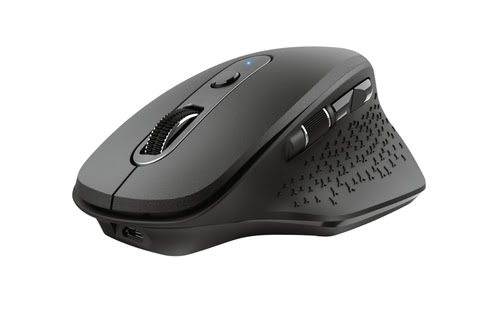 TRUST - Souris ergonomique Fyda Rechargeable Noi…