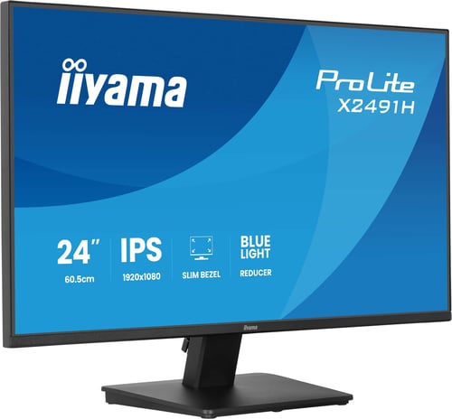 Iiyama 24 pouces  X2491H-B1 - Ecran PC Iiyama - Cybertek.fr - 1