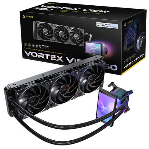Antec Vortex View 360 - 360mm - Noir - Watercooling Antec - 8