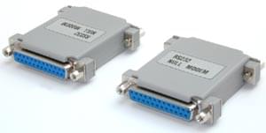 Câble DB25 femelle - femelle Null Modem - Connectique PC - 0