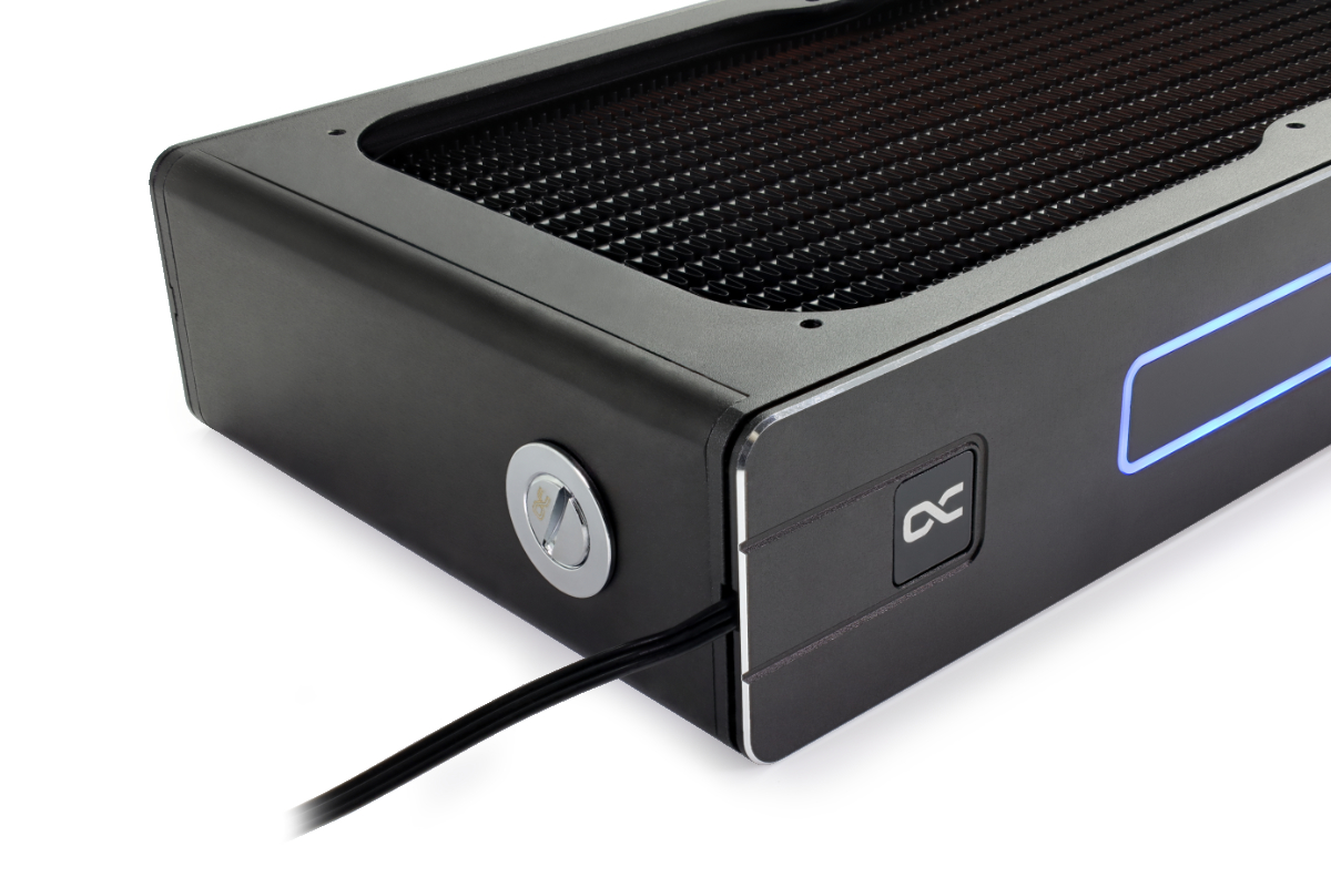 Alphacool Core XT45 Full Copper 360mm Radiator - Watercooling - 3