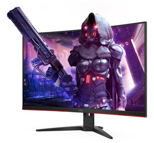 AOC 32 pouces  C32G2AE/BK - Ecran PC AOC - Cybertek.fr - 9