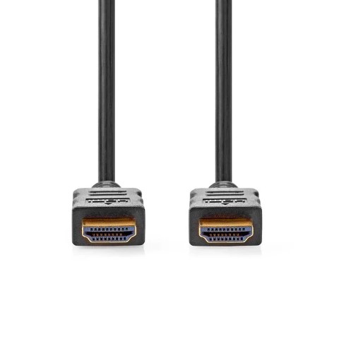 Câble HDMI HighSpeed+Ethernet mâle/mâle-5m-Noir - 1