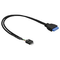 image produit  Adaptateur USB2.0 10 Pin vers USB3.0 Carte mère Cybertek