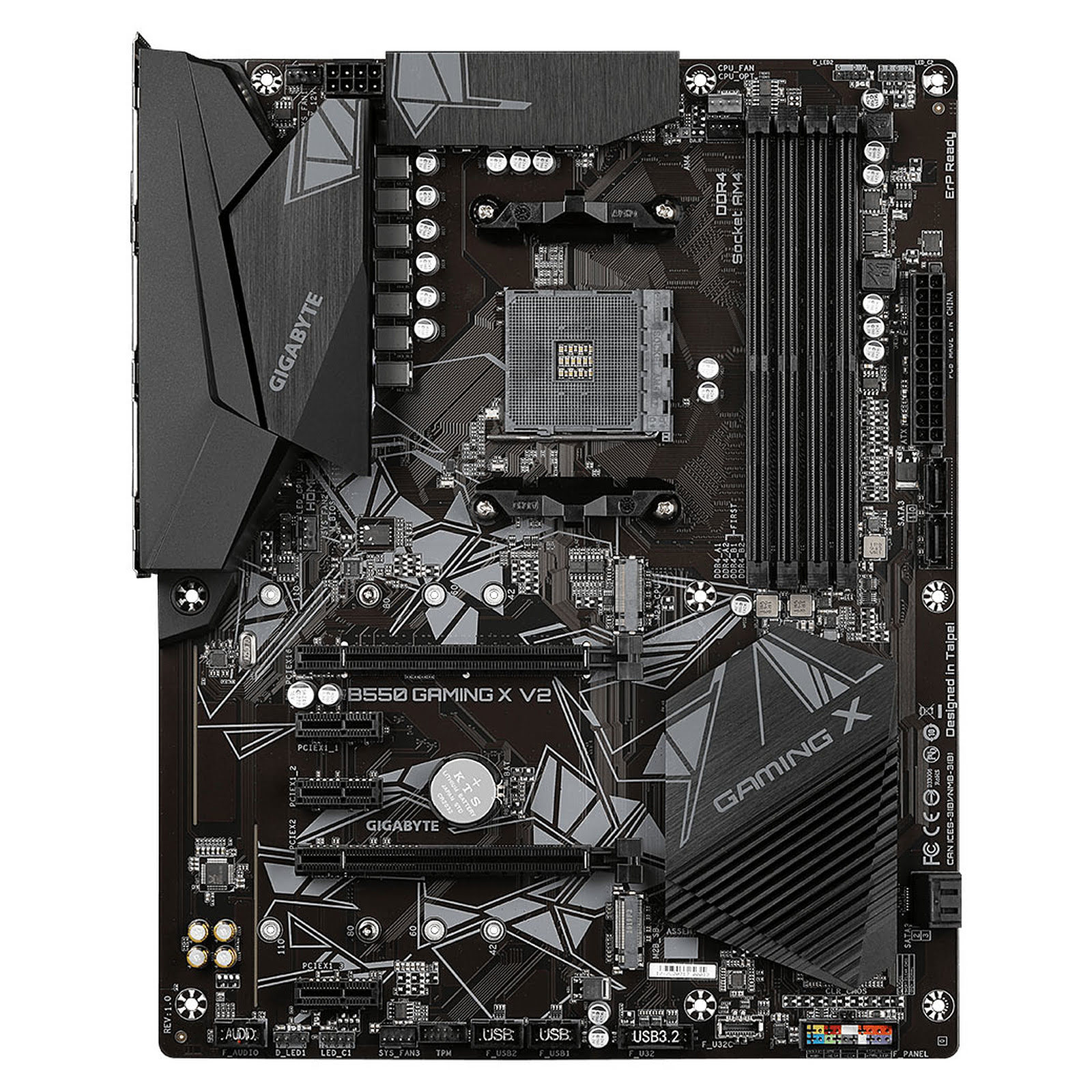 Gigabyte B550 GAMING X V2 ATX  - Carte mère Gigabyte - Cybertek.fr - 4