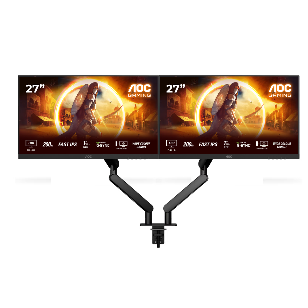 AOC 27 pouces  2 x 27G4HRE + AM420B - Ecran PC AOC - Cybertek.fr - 0