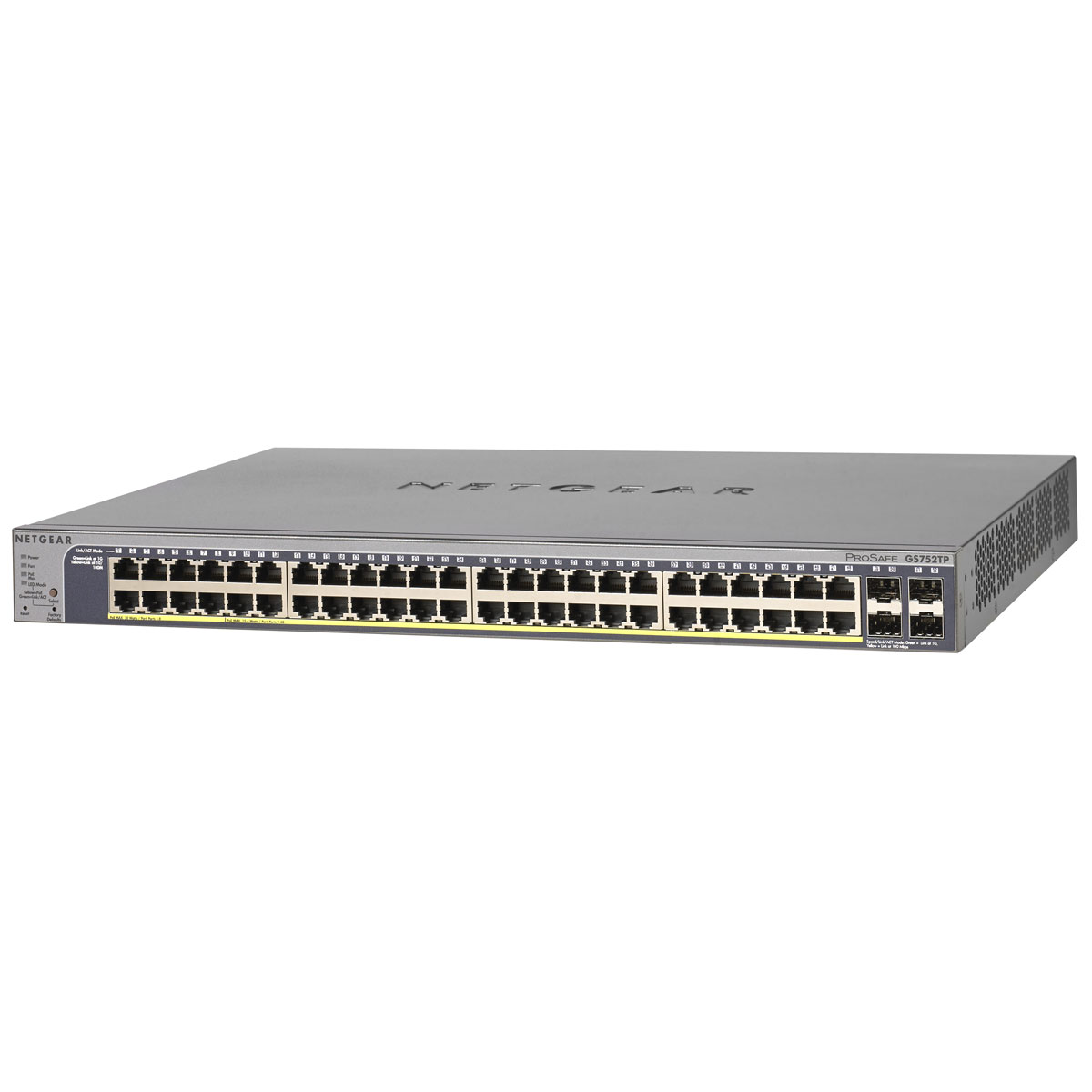 Switch Netgear GS752TPP100EUS 48 Ports + 4 SFP Cybertek.fr