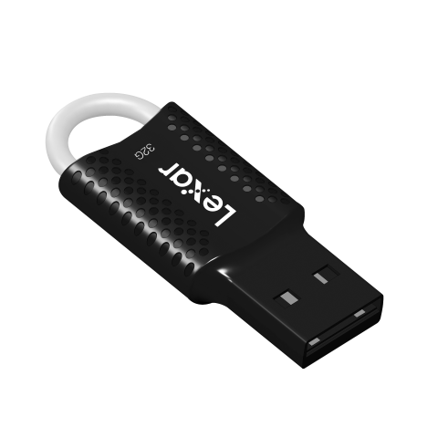 Lexar 32Go USB 2.0 JumpDrive V40 - Clé USB Lexar - Cybertek.fr - 1