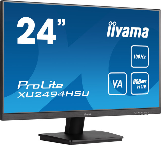 Iiyama 24"  XU2494HSU-B6 - Ecran PC Iiyama - Cybertek.fr - 1