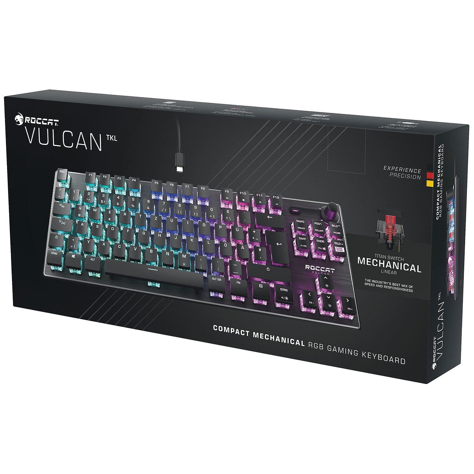 Roccat Vulcan TKL Aimo - Clavier PC Roccat - Cybertek.fr - 1