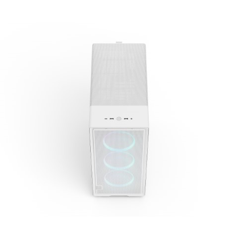 Fractal Design Epoch White TG RGB Clear tint Blanc - Boîtier PC - 3