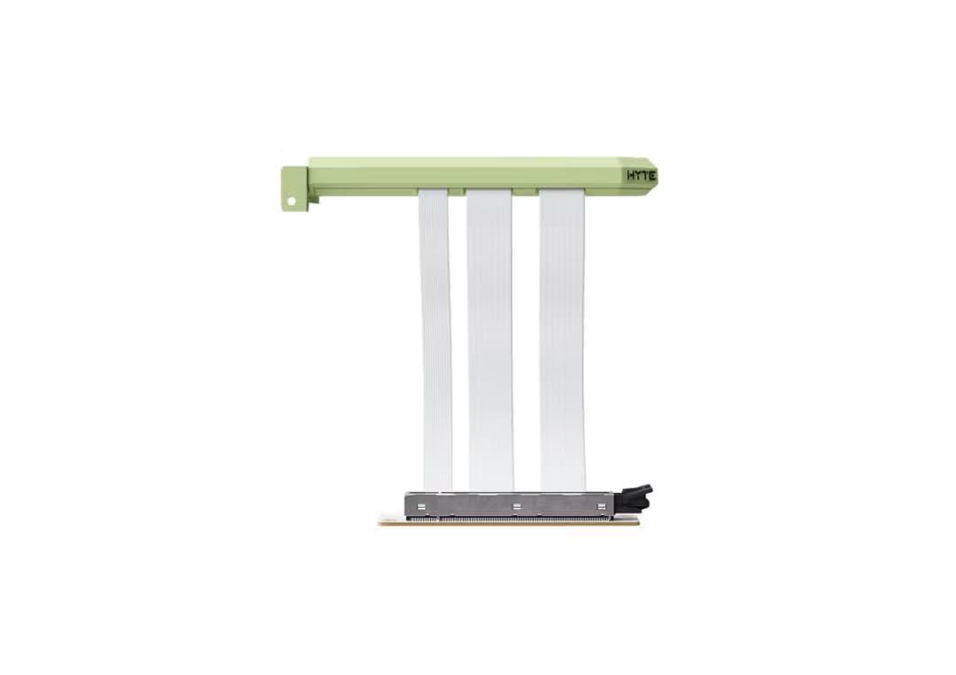 Hyte Riser PCIE 5.0 Hyper  Kabel - Matcha Milk  (ACC-HYTE-PCIE50-MM ) - Achat / Vente Accessoire carte graphique sur Cybertek.fr - 1