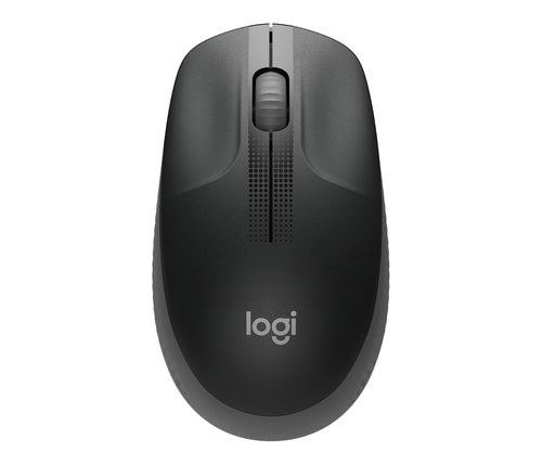 image produit Logitech M190 - Noir/Gris Charbon/Sans Fil-Seconde Vie-Très Bon Etat Cybertek