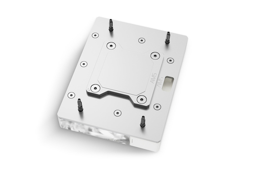 EK Water Blocks WaterBlock EK-Quantum Velocity D-RGB - AM5 - Blanc - Watercooling - 1