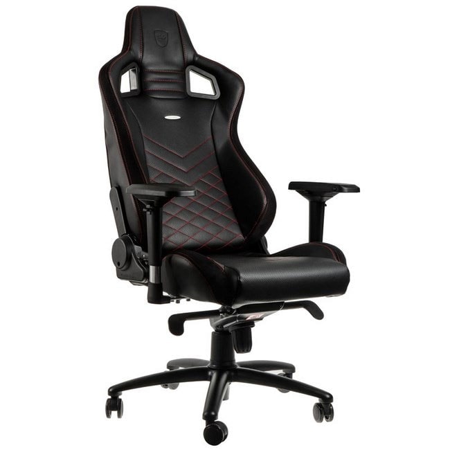 NobleChairs EPIC Series Noir/Rouge - Siège PC Gamer - Cybertek.fr - 0