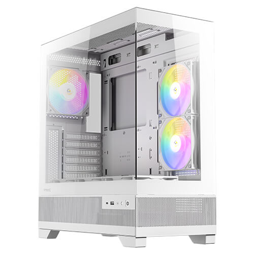 Antec CX500M RGB WHITE Blanc - Boîtier PC Antec - Cybertek.fr - 0