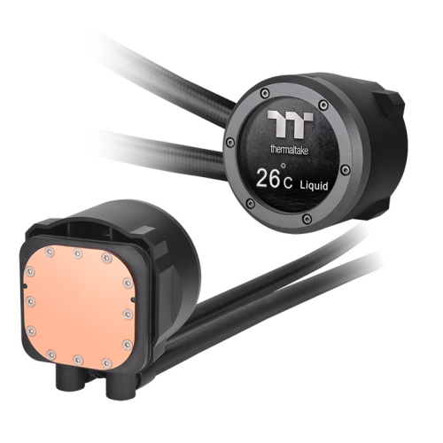 Thermaltake TH240 V2 Ultra ARGB 240mm LCD - Noir - Watercooling - 3