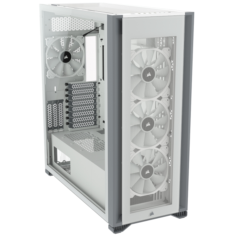 iCUE 7000X RGB TG Blanc + RM1000x Shift W Gold - Cybertek.fr - 2