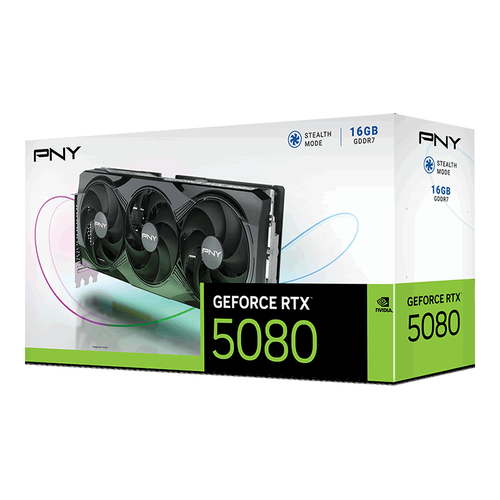 PNY RTX 5080 16GB Triple Fan  - Carte graphique PNY - Cybertek.fr - 9
