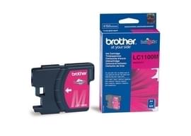 Cartouche LC1100M Magenta pour imprimante Jet d'encre Brother - 0