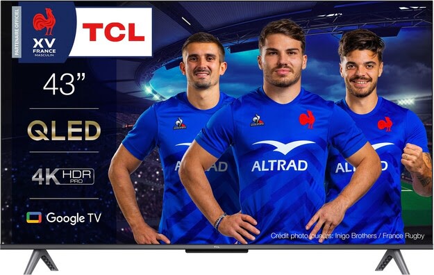 TCL 4K QLED 43QLED770 - Wifi/BT  - TV TCL - Cybertek.fr - 0