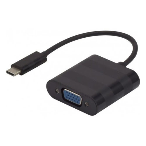 Connectique PC Cybertek Adaptateur USB3.1 C vers VGA Femelle 